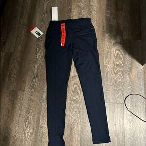 Mondetta Blue Jacquard Knit Leggings